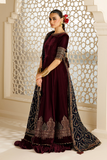 Jazmin Chandani Embroidered Velvet Unstitched 3Pc Suit CVF26-D04