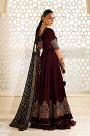 Jazmin Chandani Embroidered Velvet Unstitched 3Pc Suit CVF26-D04