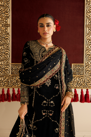 Jazmin Chandani Embroidered Velvet Unstitched 3Pc Suit CVF26-D05