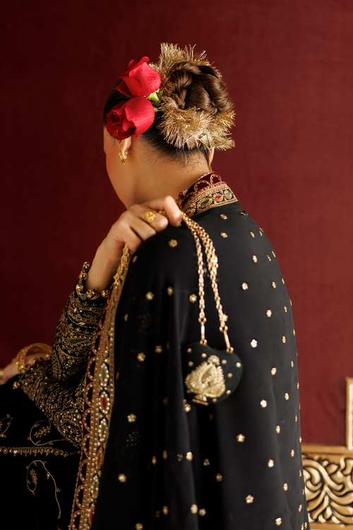 Jazmin Chandani Embroidered Velvet Unstitched 3Pc Suit CVF26-D05