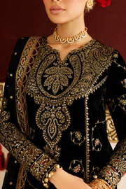 Jazmin Chandani Embroidered Velvet Unstitched 3Pc Suit CVF26-D05