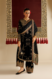 Jazmin Chandani Embroidered Velvet Unstitched 3Pc Suit CVF26-D05