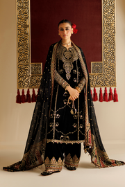 Jazmin Chandani Embroidered Velvet Unstitched 3Pc Suit CVF26-D05