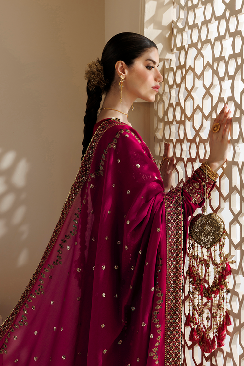 Jazmin Chandani Embroidered Velvet Unstitched 3Pc Suit CVF26-D06
