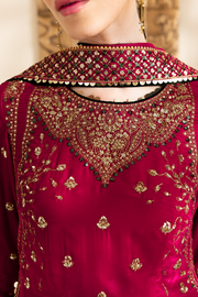 Jazmin Chandani Embroidered Velvet Unstitched 3Pc Suit CVF26-D06