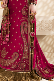 Jazmin Chandani Embroidered Velvet Unstitched 3Pc Suit CVF26-D06