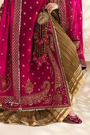 Jazmin Chandani Embroidered Velvet Unstitched 3Pc Suit CVF26-D06