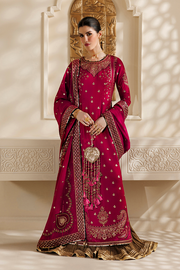Jazmin Chandani Embroidered Velvet Unstitched 3Pc Suit CVF26-D06