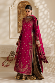 Jazmin Chandani Embroidered Velvet Unstitched 3Pc Suit CVF26-D06
