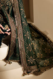 Jazmin Chandani Embroidered Velvet Unstitched 3Pc Suit CVF26-D07