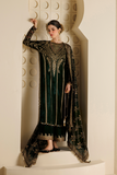 Jazmin Chandani Embroidered Velvet Unstitched 3Pc Suit CVF26-D07