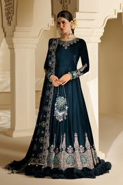 Jazmin Chandani Embroidered Velvet Unstitched 3Pc Suit CVF26-D09