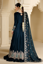 Jazmin Chandani Embroidered Velvet Unstitched 3Pc Suit CVF26-D09