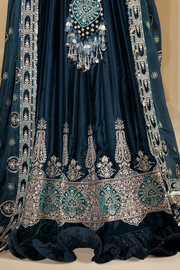 Jazmin Chandani Embroidered Velvet Unstitched 3Pc Suit CVF26-D09