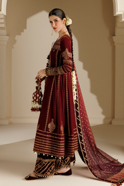 Jazmin Chandani Embroidered Velvet Unstitched 3Pc Suit CVF26-D10