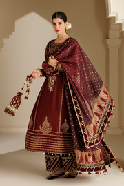 Jazmin Chandani Embroidered Velvet Unstitched 3Pc Suit CVF26-D10