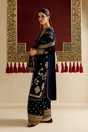 Jazmin Chandani Embroidered Velvet Unstitched 3Pc Suit CVF26-D11