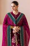 Jazmin Chandani Embroidered Velvet Unstitched 3Pc Suit CVF D-02