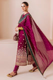 Jazmin Chandani Embroidered Velvet Unstitched 3Pc Suit CVF D-02