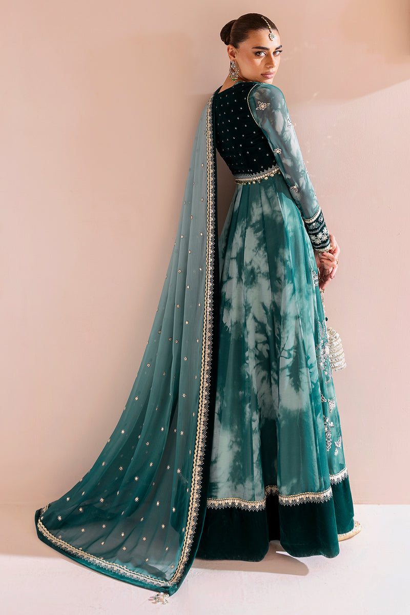 Jazmin Chandani Embroidered Velvet Unstitched 3Pc Suit CVF D-06
