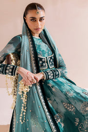 Jazmin Chandani Embroidered Velvet Unstitched 3Pc Suit CVF D-06