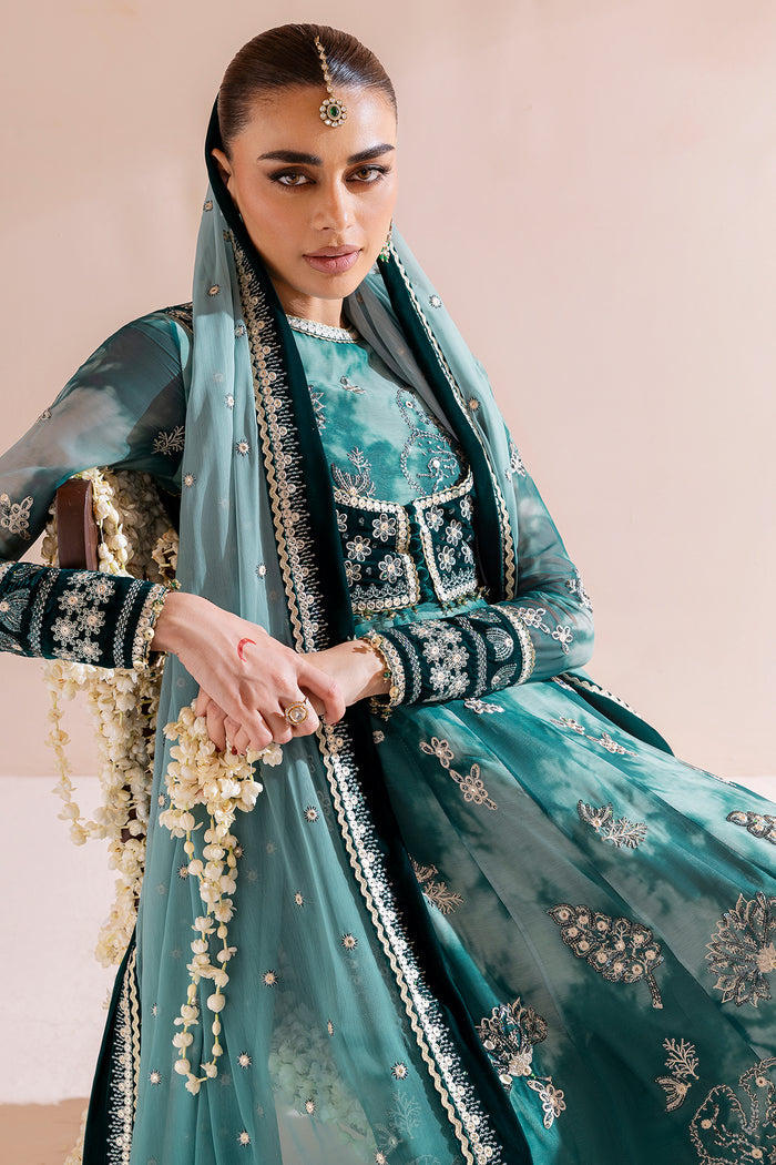 Jazmin Chandani Embroidered Velvet Unstitched 3Pc Suit CVF D-06