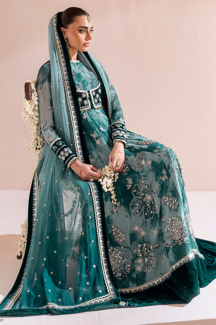 Jazmin Chandani Embroidered Velvet Unstitched 3Pc Suit CVF D-06