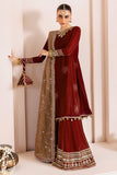 Jazmin Chandani Embroidered Velvet Unstitched 3Pc Suit CVF D-07