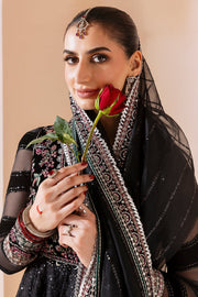 Jazmin Chandani Embroidered Velvet Unstitched 3Pc Suit CVF D-10
