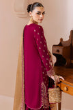Jazmin Chandani Embroidered Velvet Unstitched 3Pc Suit CVF D-11