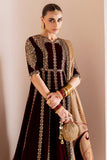 Jazmin Chandani Embroidered Velvet Unstitched 3Pc Suit CVF D-12