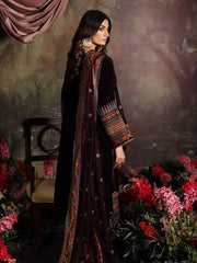 Charizma Signora Embroidered Velvet Unstitched 3Pc Suit CVT3-01