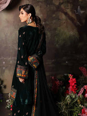 Charizma Signora Embroidered Velvet Unstitched 3Pc Suit CVT3-02