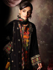 Charizma Signora Embroidered Velvet Unstitched 3Pc Suit CVT3-04