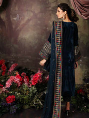 Charizma Signora Embroidered Velvet Unstitched 3Pc Suit CVT3-05