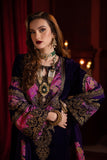 Charizma Signora Premium Embroidered Velvet Unstitched 3Pc Suit CVT4-01