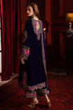 Charizma Signora Premium Embroidered Velvet Unstitched 3Pc Suit CVT4-01