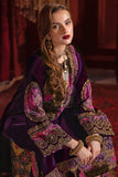 Charizma Signora Premium Embroidered Velvet Unstitched 3Pc Suit CVT4-01