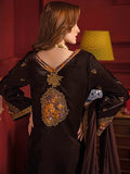 Charizma Signora Premium Embroidered Velvet Unstitched 3Pc Suit CVT4-05