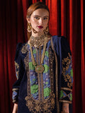 Charizma Signora Premium Embroidered Velvet Unstitched 3Pc Suit CVT4-09