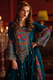 Charizma Signora Premium Embroidered Velvet Unstitched 3Pc Suit CVT4-02