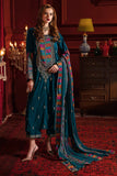 Charizma Signora Premium Embroidered Velvet Unstitched 3Pc Suit CVT4-02