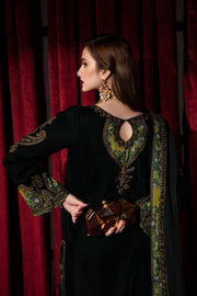 Charizma Signora Premium Embroidered Velvet Unstitched 3Pc Suit CVT4-03