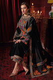 Charizma Signora Premium Embroidered Velvet Unstitched 3Pc Suit CVT4-04