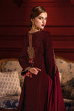 Charizma Signora Premium Embroidered Velvet Unstitched 3Pc Suit CVT4-06