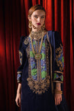 Charizma Signora Premium Embroidered Velvet Unstitched 3Pc Suit CVT4-09