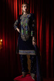 Charizma Signora Premium Embroidered Velvet Unstitched 3Pc Suit CVT4-09