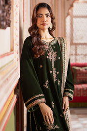Charizma Signora Premium Embroidered Velvet Unstitched 3Pc Suit CVT4-16