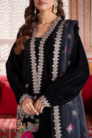 Charizma Signora Premium Embroidered Velvet Unstitched 3Pc Suit CVT4-18