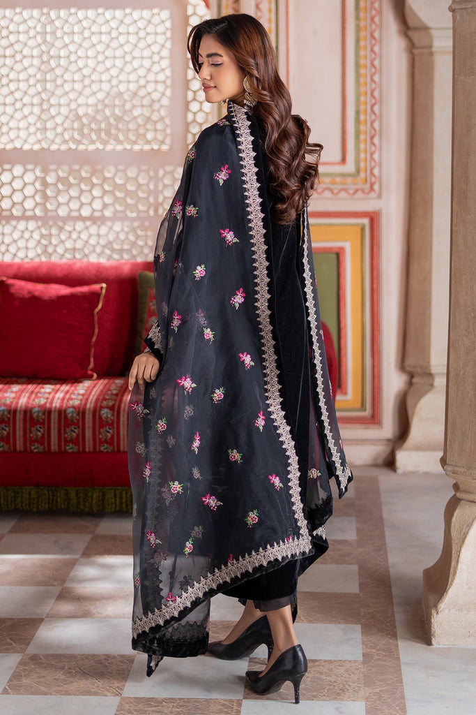 Signora By Charizma Embroidered Velvet Suits Unstitched 3 Piece CRZ23VT CVT3-05 - Premium Collection main image 1